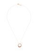 Le Vian 14K Diamond Ombré Circle Pendant Necklace