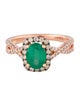 Le Vian 14K Emerald & Diamond Cocktail Ring