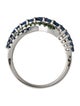 Le Vian 14K Sapphire & Tsavorite Garnet Band Ring