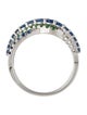 Le Vian 14K Sapphire & Tsavorite Garnet Band Ring