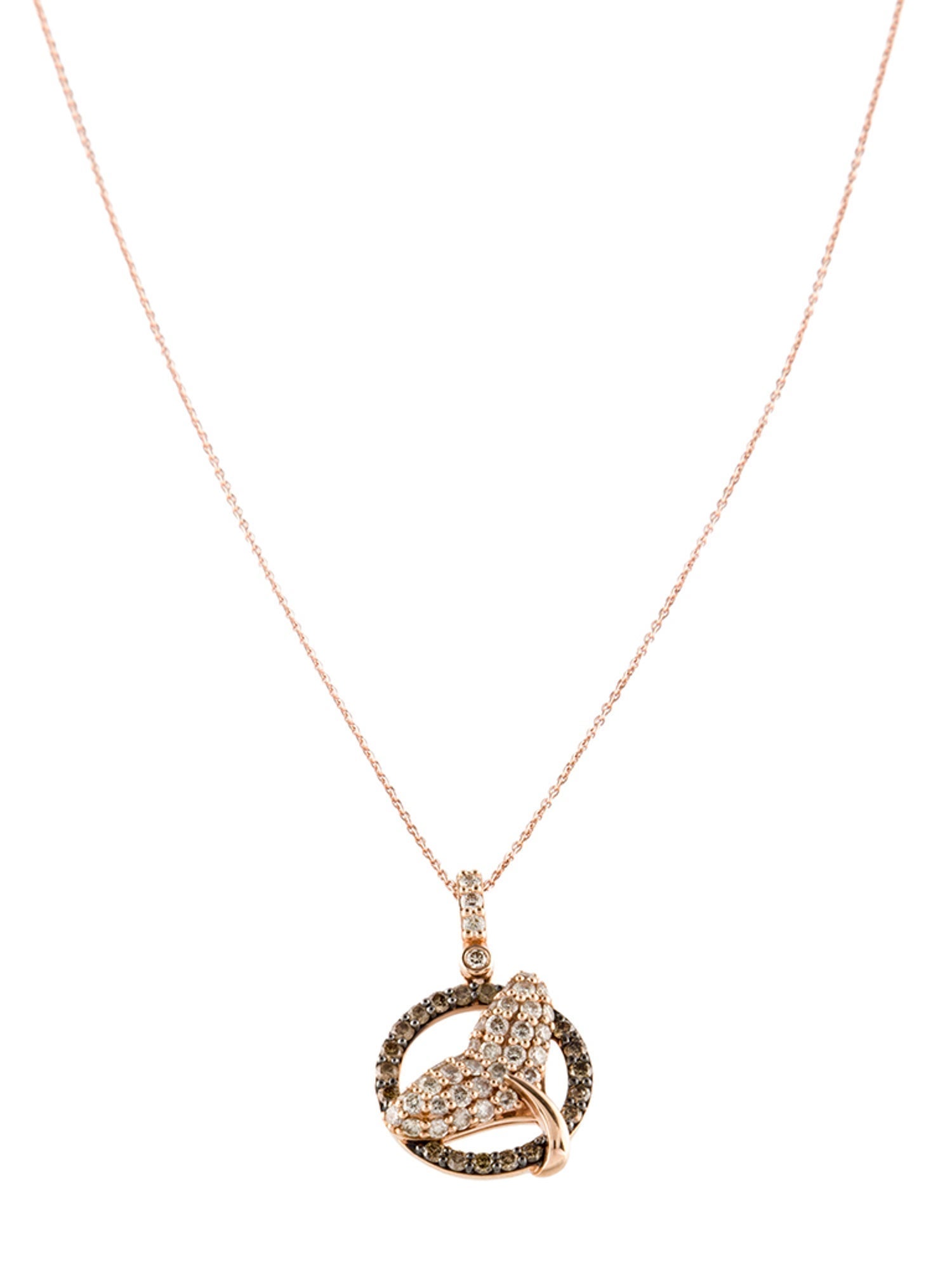 Le Vian 14K 1.00ctw Diamond Pendant Necklace
