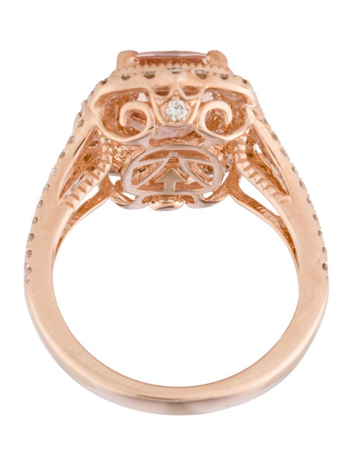 Le Vian 14K Morganite & Diamond Cocktail Ring