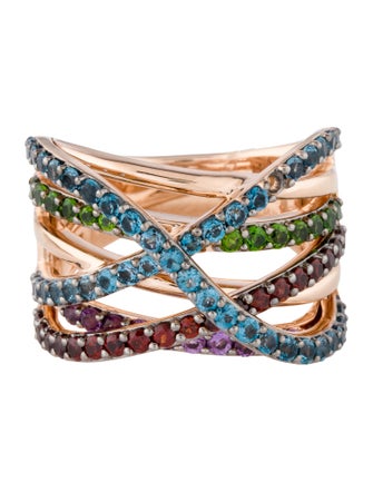 Le Vian 14K Multistone Cocktail Ring