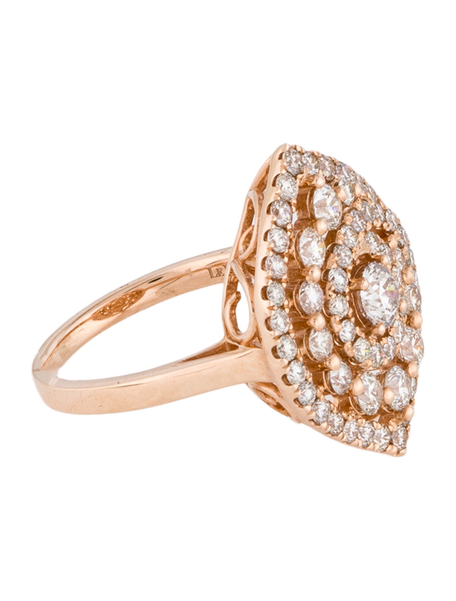 Le Vian 14K 1.87ctw Diamond Cocktail Ring