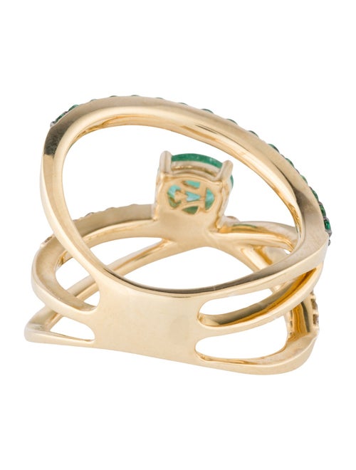 Le Vian 14K Emerald & Diamond Cocktail Ring
