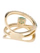 Le Vian 14K Emerald & Diamond Cocktail Ring