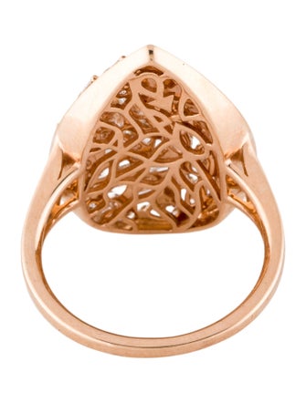 Le Vian 14K 1.27ctw Diamond Teardrop Cocktail Ring