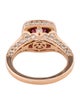 Le Vian 14K Rhodolite & Diamond Cocktail Ring