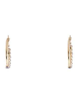 Le Vian 14K 1.32ctw Diamond Hoop Earrings