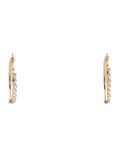 Le Vian 14K 1.32ctw Diamond Hoop Earrings