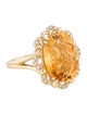 Le Vian 14K Citrine & Diamond Cocktail Ring