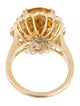 Le Vian 14K Citrine & Diamond Cocktail Ring