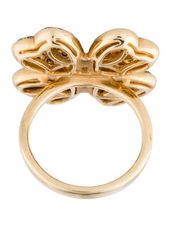 Le Vian 14K 1.01ctw Diamond Clover Cocktail Ring