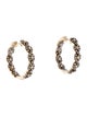 Le Vian 14K 1.57ctw Inside-Out Hoop Earrings