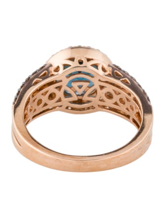 Le Vian 14K Topaz & Diamond Cocktail Ring