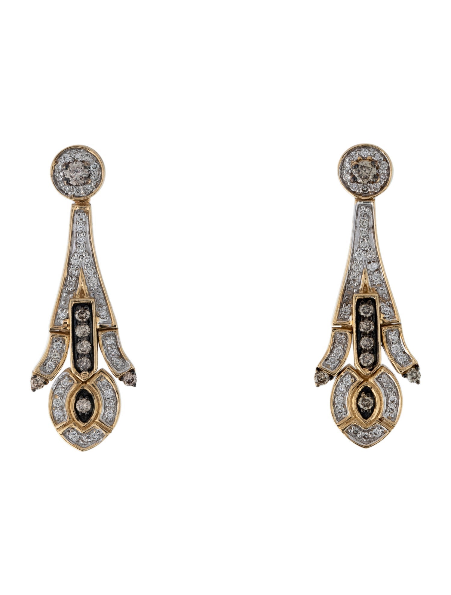 Le Vian 14K Diamond Drop Earrings