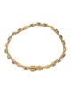 Le Vian 14K 8.40ctw Sapphire & Diamond Link Bracelet