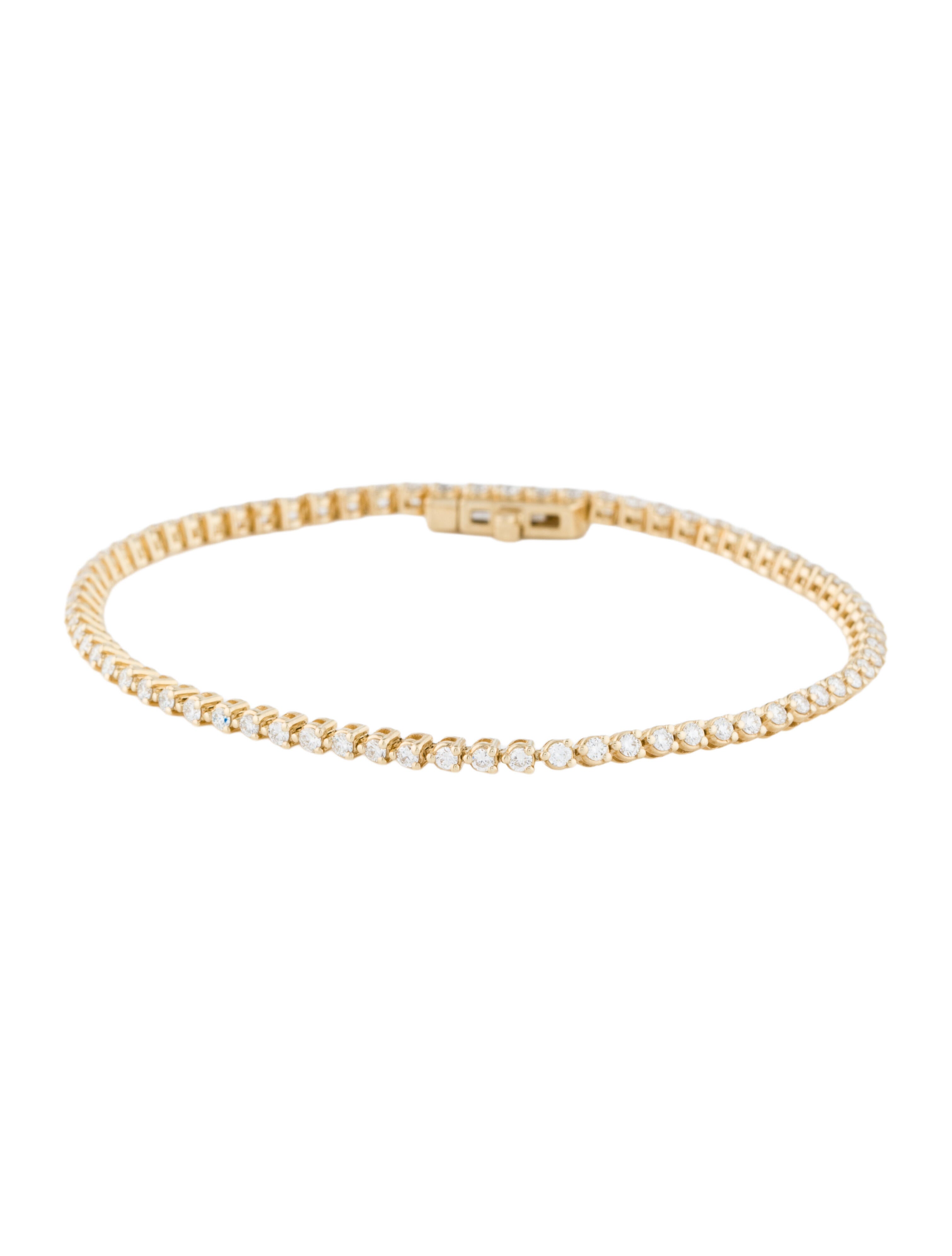 Le Vian 14K 1.25ctw Diamond Station Bracelet