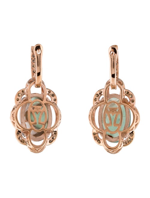 Le Vian 14K Chalcedony & Diamond Drop Earrings