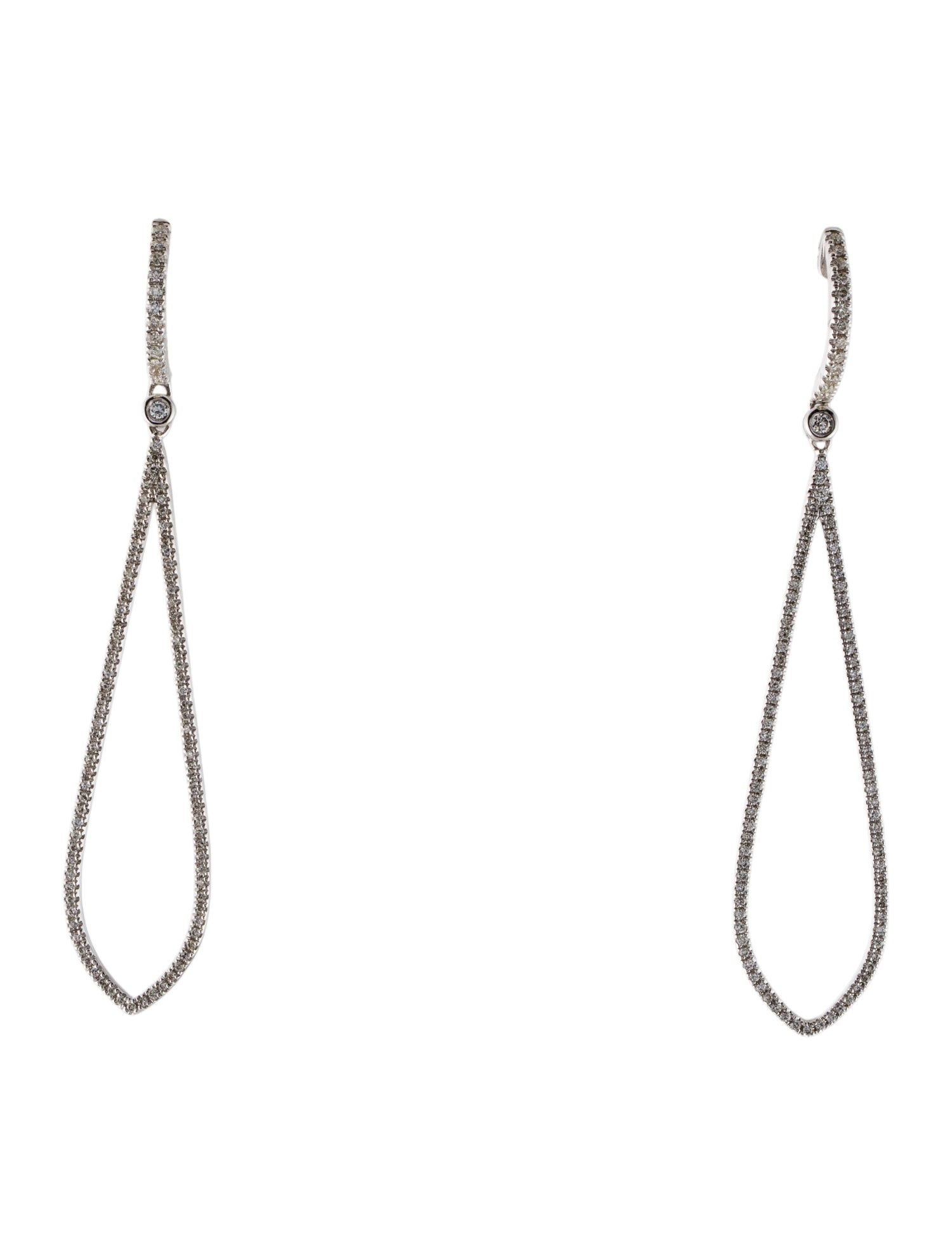 Le Vian 14K Diamond Pavé Drop Earrings