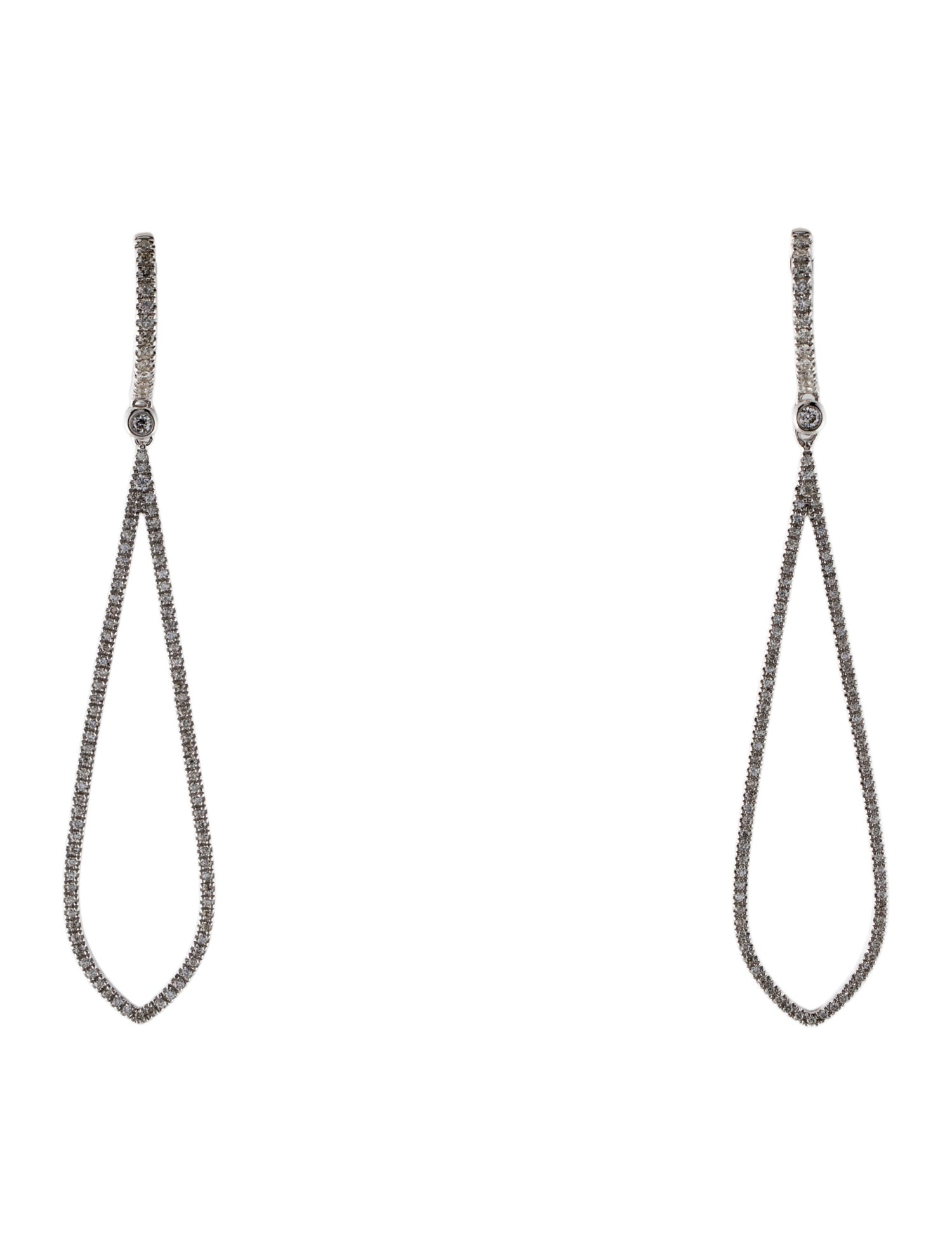 Le Vian 14K Diamond Pavé Drop Earrings