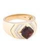 Le Vian 14K Garnet & Diamond Cocktail Ring