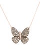 Le Vian 14K Diamond Butterfly Pendant Necklace