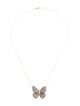 Le Vian 14K Diamond Butterfly Pendant Necklace