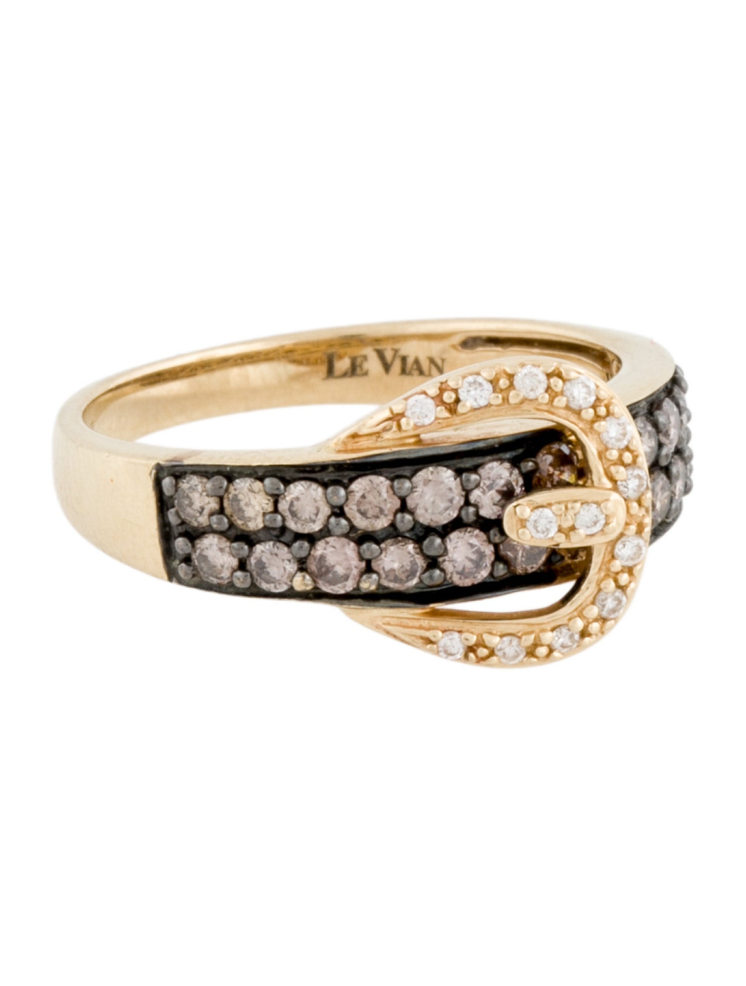 Le Vian 14K Diamond Buckle Ring