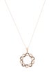Le Vian 14K Diamond Open Circle Pendant Necklace