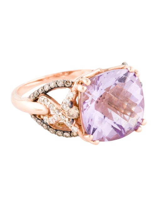 Le Vian 14K Amethyst & Diamond Cocktail Ring