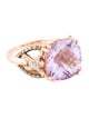 Le Vian 14K Amethyst & Diamond Cocktail Ring