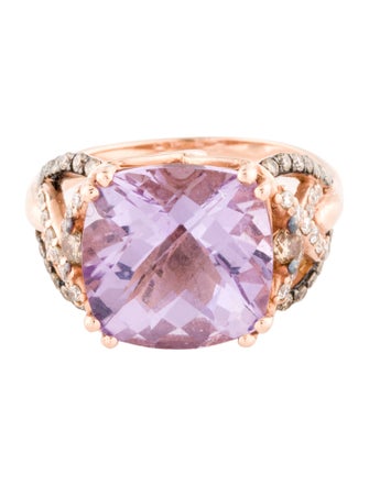 Le Vian 14K Amethyst & Diamond Cocktail Ring
