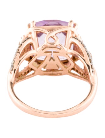Le Vian 14K Amethyst & Diamond Cocktail Ring