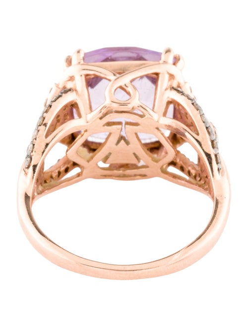 Le Vian 14K Amethyst & Diamond Cocktail Ring