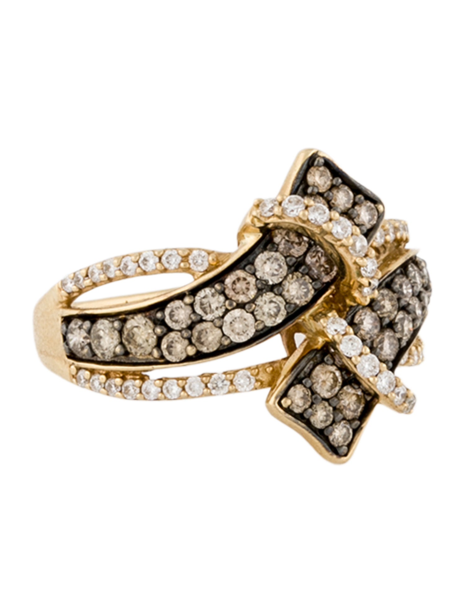 Le Vian 14K Diamonds Honey Gold Bypass Ring