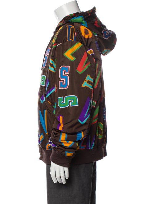 Louis Vuitton x NBA 2021 Letters Hooded Jacket