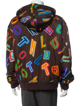 Louis Vuitton x NBA 2021 Letters Hooded Jacket