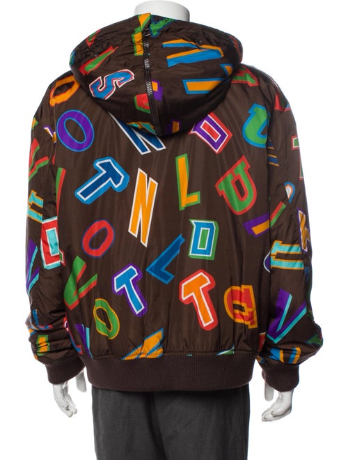 Louis Vuitton x NBA 2021 Letters Hooded Jacket