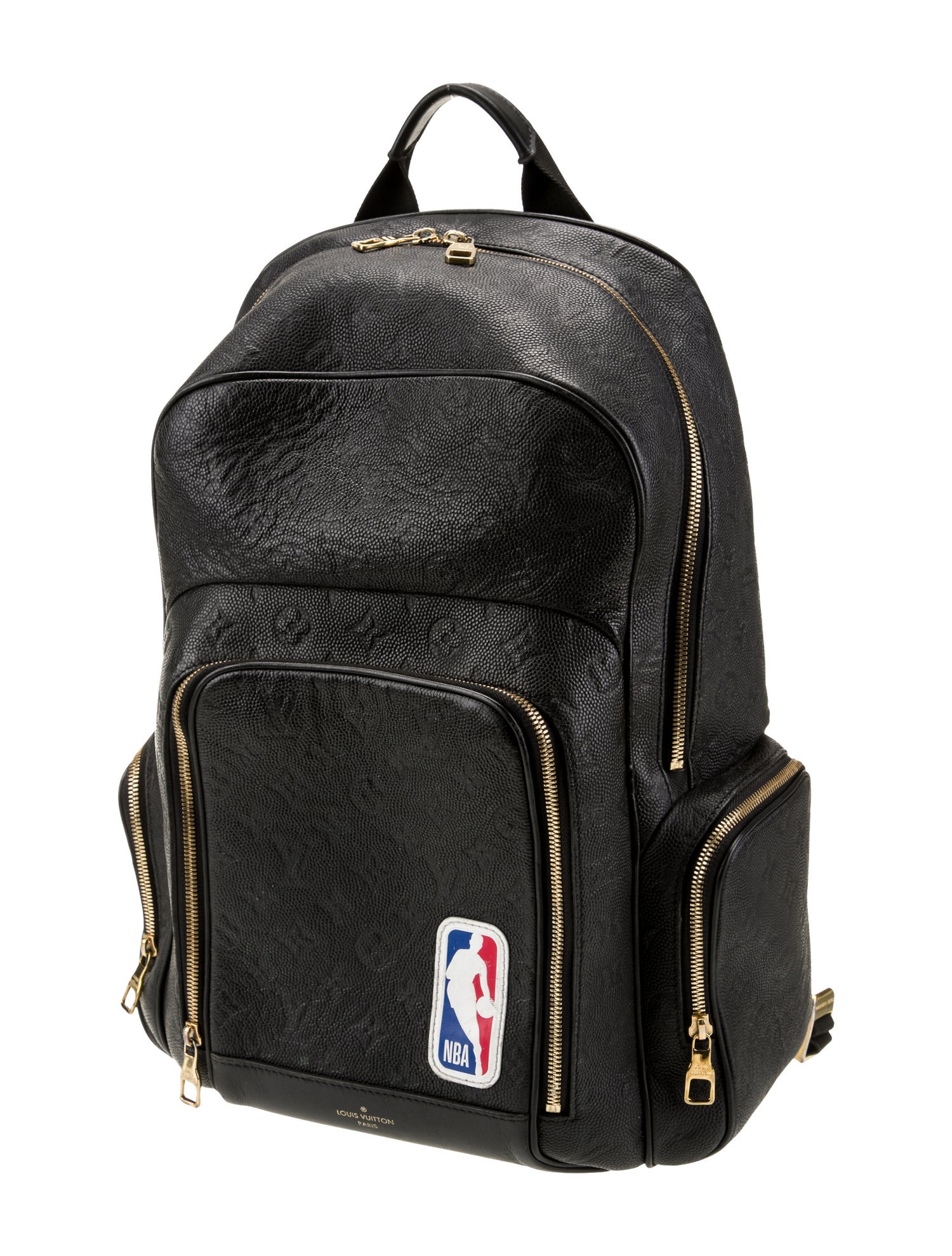 Louis Vuitton x NBA Leather Backpack - Black Backpacks