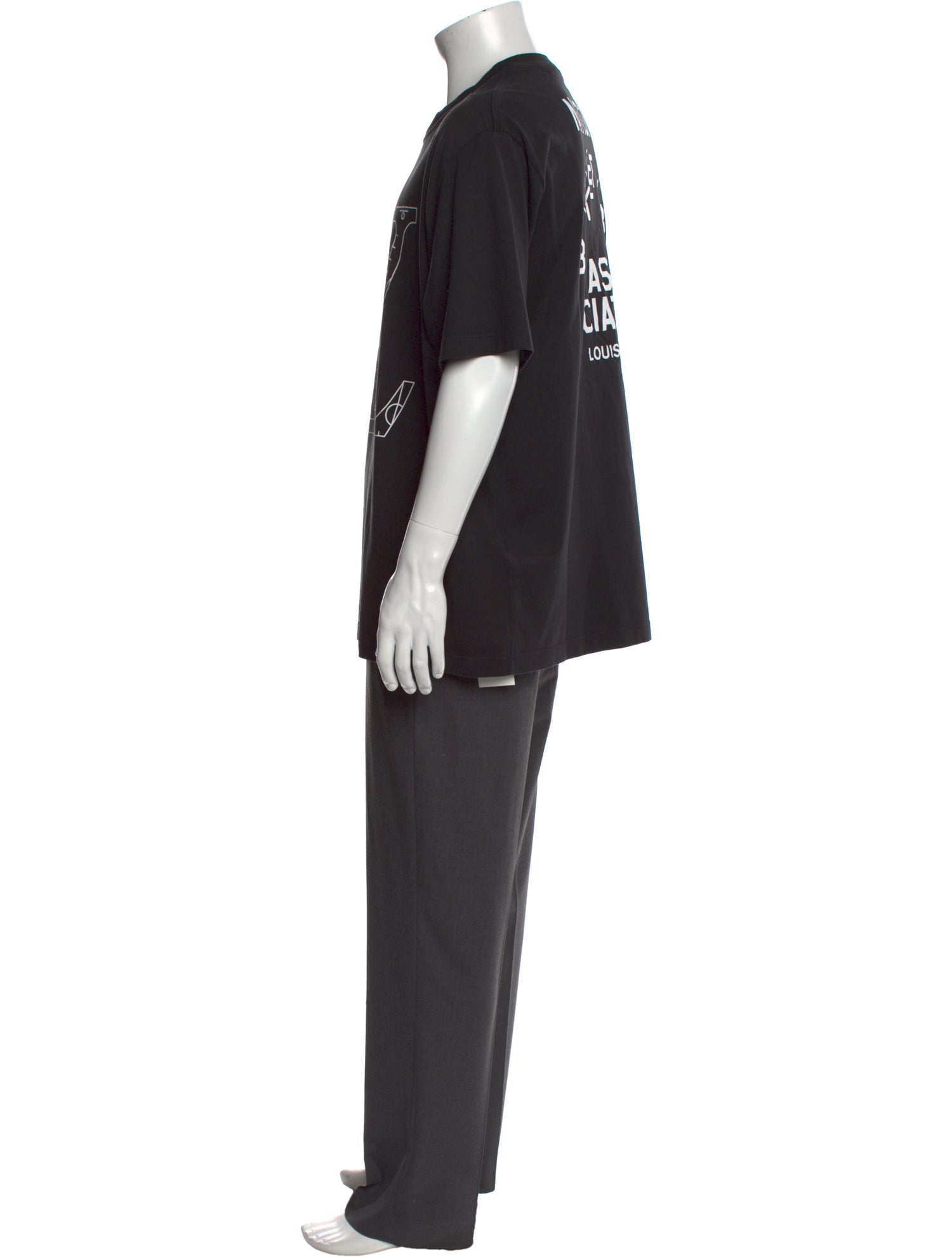 Louis Vuitton x NBA 2021 Graphic Print T-Shirt