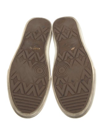 Louis Vuitton x NBA LV X NBA Canvas Logo Trocadero Canvas Boat Shoes