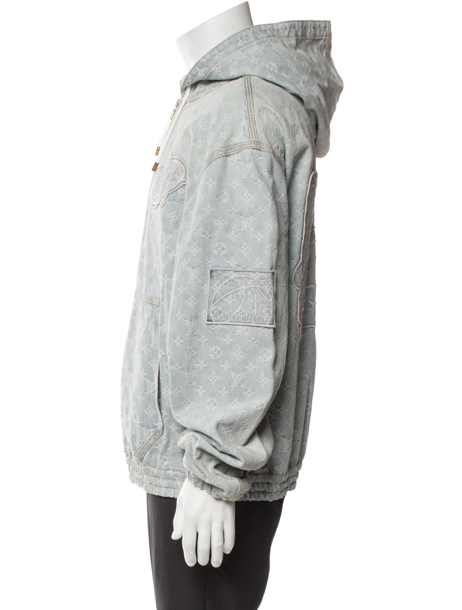 Louis Vuitton x NBA 2021 LV Monogram Denim Jacket