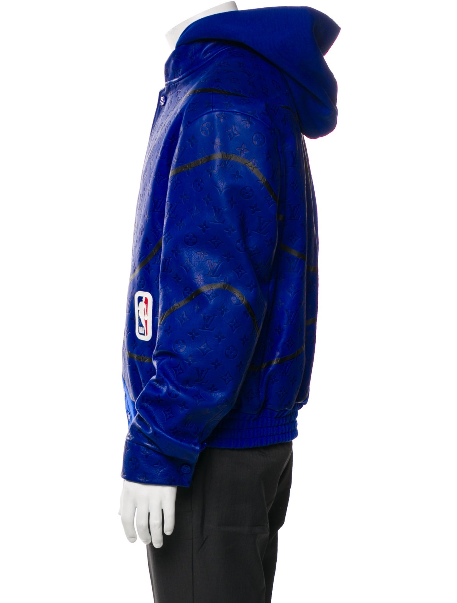 Louis Vuitton x NBA 2021 LV Monogram Denim Jacket w/ Tags