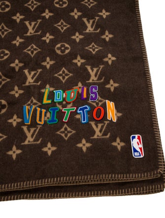 Louis Vuitton x NBA Letters Blanket