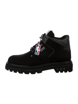 Louis Vuitton x NBA 2020 Oberkampf Lace-Up Boots