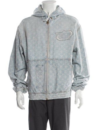 Louis Vuitton x NBA 2021 LV Monogram Denim Jacket