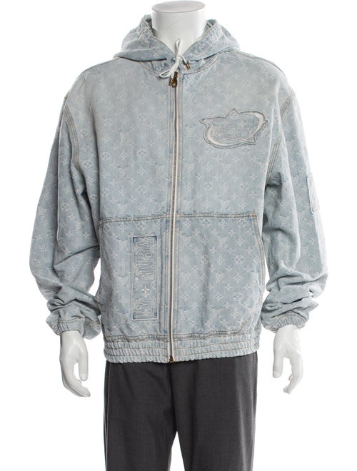 Louis Vuitton x NBA 2021 LV Monogram Denim Jacket
