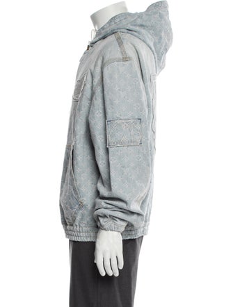 Louis Vuitton x NBA 2021 LV Monogram Denim Jacket