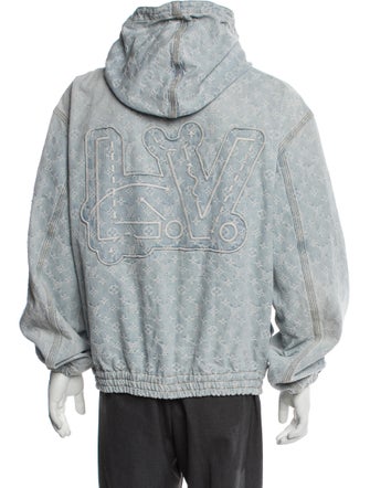 Louis Vuitton x NBA 2021 LV Monogram Denim Jacket